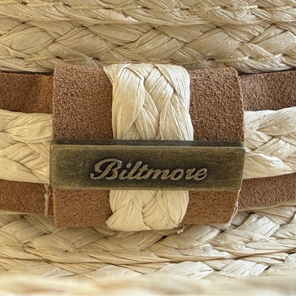 Biltmore 1917 Heritage Straw Fedora Size Large/Unisex Classic Style Summer - Picture 15 of 16